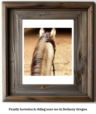 family horseback riding near me in Bethany, Oregon